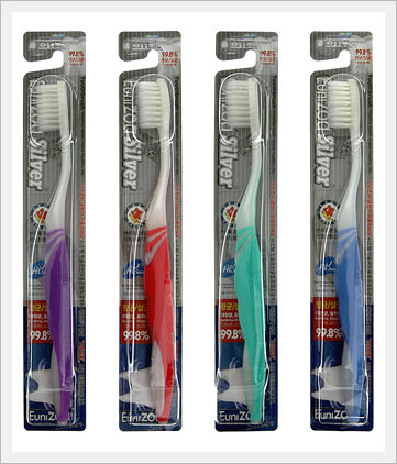 Enizoa Silver Toothbrush  Made in Korea